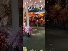 گل های شبیه سازی شده لاله، گل های مصنوعی در سبک شمالی، گل های کوچک ابریشم، هنر گل،