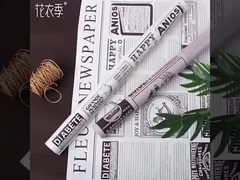 روزنامه هاي انگليسي رترو، کاغذ کرافت، کاغذ بسته بندي بوکت روز ولنتين، بسته گيري گل رز