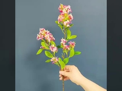 هزار مایل عطر تک شاخه طلایی Osmanthus گل شبیه سازی شده با کیفیت بالا گل لاله L