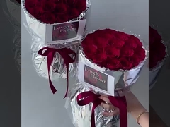 کاغذ پوشک گل آینه نقره ای، کاغذ سطح آینه بازتاب دهنده، فیلم لاستیک PVC، کرم موج آب