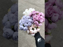 27 گل مصنوعی گل رز چای، لافیت گل مصنوعی گل عروسی، دکوراسیون خانه