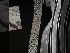 نوار سری نقره سیاه Qixi