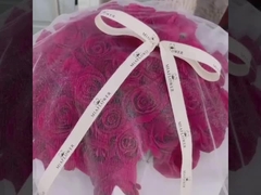 فروش مستقیم کارخانه از سری لوکس سبک دو طرفه کاغذ طلایی مواد گل، سبک کره ای