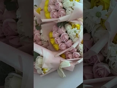 جعبه هديه گل صابون 18 گل گل صابون گل گل گل بوکت روز ولنتاین هدیه کریسمس تولد کوچک