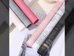 LOVE کاغذ مات کاغذ بسته بندی گل DIY کاغذ ضخیم ضد آب گل فروشی جعبه هدیه تزئینات دره