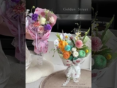 فستیوال گل بافت برگ کاغذ بسته بندی گل