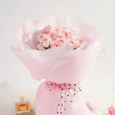 خرید کاغذ بسته بندی گل چاپی CMYK در اندازه 58x58 برای دسته گل online manufacture