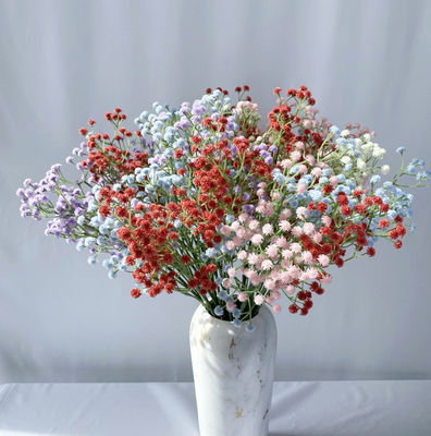 خرید گل های مصنوعی تزئینی Babysbreath تزیین جشن خانه عروسی تولید آنلاین