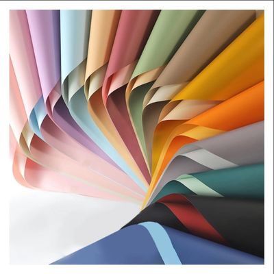 قیمت خوب بسته بندی دو رنگی کاغذ بسته بندی کره ای بسته بندی گل ضد آب آنلاین