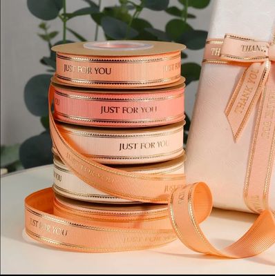 قیمت خوب نوار چاپی با کیفیت بالا 3D چاپ گرم grosgrain آنلاین