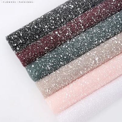 قیمت خوب کاغذ بسته بندی برف با رنگ های روشن برای بسته بندی گل آنلاین