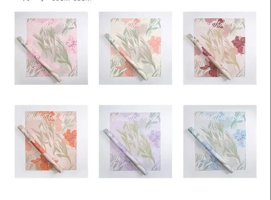 خرید 50CMX58CM کاغذ چاپی بسته بندی قابل تنظیم برای گلدان های گل کاغذ هنر تولید آنلاین