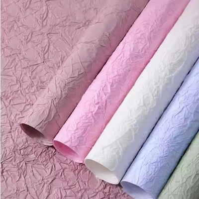 خرید کاغذ بسته بندی گل فروشی با بافت سنگ برای بسته بندی گل های پایدار online manufacture