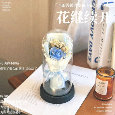 خرید گل گل مصنوعی روز ولنتاین در 21x11 سانتی متر با گزینه های رنگ متعدد تولید آنلاین