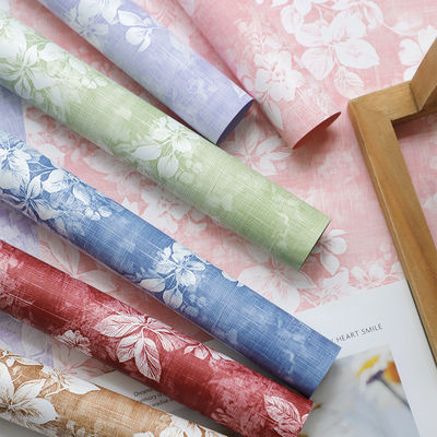 قیمت خوب پوشاندن گل کاغذ پوشاندن ضد آب به سبک چینی با اندازه بسته بندی 60 * 30 * 3 سانتی متر آنلاین