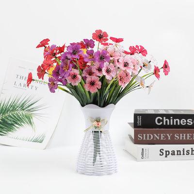 خرید 20x30 سانتی متر گل مصنوعی بوکت گل بنفش بسته گل برای عروسی خانه دکوراسیون عکاسی در رنگ های مختلف تولید آنلاین