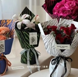 خرید کاغذ بسته بندی گل های تازه online manufacture