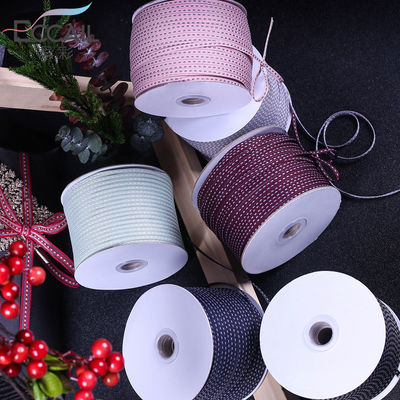 خرید نوار نخ دار 3 میلی متری لوازم جانبی موهای DIY، مواد بسته بندی گل، نوارها، لباس، کلاه، کفش، کمان تولید آنلاین