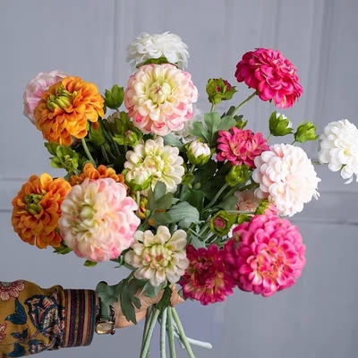 خرید عکاسی لوازم آرایشی دست ساز ابریشم گیلاس گل برای دست احساس مرطوب کننده online manufacture