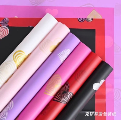 خرید گل فروشی بسته بندی Nosa Paper Series Croti Love Flower DIY هدیه بسته بندی شکل قلب ضد آب فیلم گل بوکت کیف online manufacture