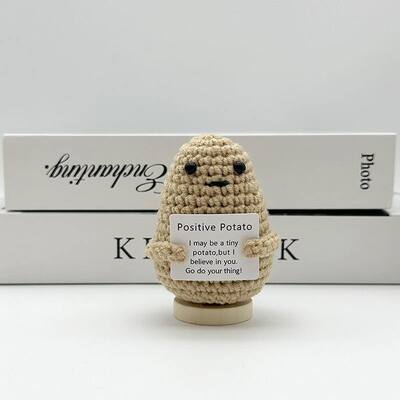 خرید DIY Crochet کارتون پر شده عروسک با رشته دست ساز دست ساز سوزن پشم کیت عروسک اسباب بازی برای بچه ها تولید آنلاین