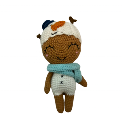 خرید عروسک فیشن Amigurumi مجموعه دست ساز مینی اسباب بازی پلاسک بسته بندی شده با Peg Baiana عروسک برای دختران تولید آنلاین