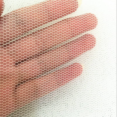 خرید شستشوی دست یا خشک پاک کردن پلی استر Organza Tulle Rolls 9gsm online manufacture