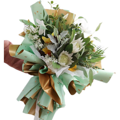 قیمت خوب کاغذ بسته بندی گل فروشی لوکس 70 گرمی با حداقل 58*58 یا اندازه سفارشی آنلاین