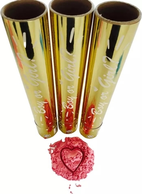 قیمت خوب کونفتی پارتی آبی صورتی Popper Baby Shower Confetti Shooter For Gender Reveal آنلاین