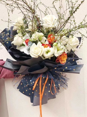 قیمت خوب کاغذ بسته بندی هدیه جوهر افشان گلیتر 50cm*70cm بسته بندی ورق آنلاین