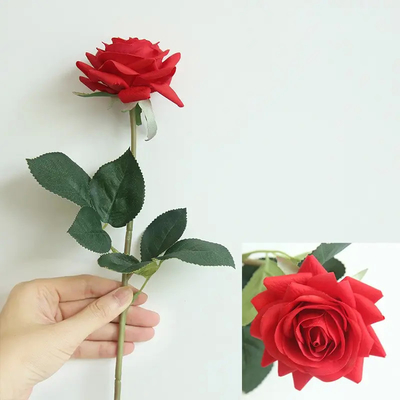 قیمت خوب گل مصنوعی تزئینی داخلی ساخته شده از پارچه ضد آب آنلاین