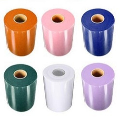 قیمت خوب عرض 15 سانتي متر Organza Tulle رول 100Y طول با سبک رول آنلاین