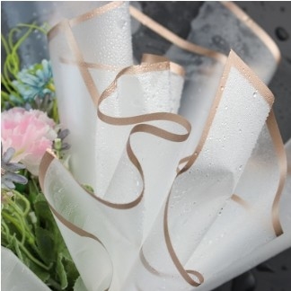 قیمت خوب فیلمی ژله ای طلایی ضد آب کاغذ ماتی کاغذ بسته بندی گل بوکت گل هنر روز مادر کاغذ بسته بندی گل آنلاین
