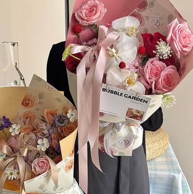 قیمت خوب روز مادران شب ابدی ستاره دار رودخانه گل کاغذ بسته بندی، ضخیم گل بوکت بسته بندی، گل کاغذ، گل هنر، گل فروشی مواد دست ساز آنلاین