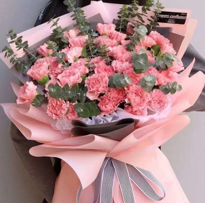 قیمت خوب کاغذ بسته بندی گل عمده فروشی، دسته گل، توپ های حباب دار، کاغذ تزئینی گیاهخوار کره ای، مواد بسته بندی گل نیمه شفاف و ضد آب مات آنلاین