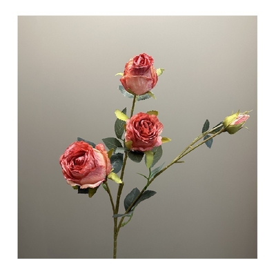 قیمت خوب گل مصنوعی گل سرخ شده ریترو دکوراسیون خانه، دکوراسیون عروسی آنلاین