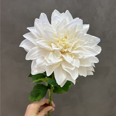 قیمت خوب شبیه سازی خانه دالیا تزئین میز غذاخوری داخلی، گل مصنوعی صحنه عروسی لوازم عکاسی آنلاین