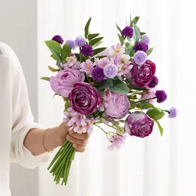 قیمت خوب عمده فروشی گل های گل مصنوعی گل های عروسی ابریشم گل های عروسی گل های عروسی برای دکوراسیون جشن عروسی آنلاین