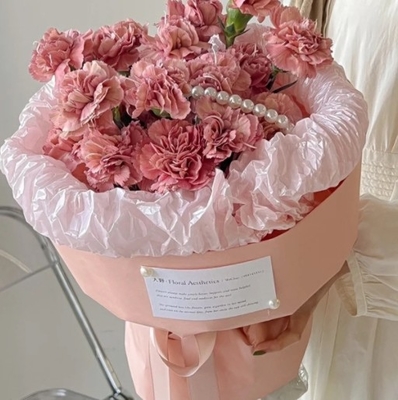 کاغذ بسته بندی گل سری Fenghua، کاغذ کرفت ضخیم ضد آب، کاغذ بسته بندی گل رول، کاغذ کره ای رنگ جامد