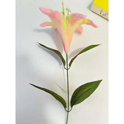 قیمت خوب شبیه سازی گل لیلی تزئین میز ناهار خوری خانه گلدان جعلی گل های عروسی عکاسی عروسی لوازم آنلاین