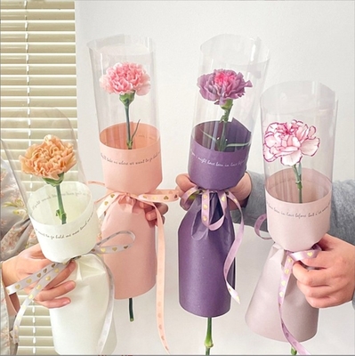 قیمت خوب بوکت های کوچک با بسته بندی شفاف و ضد آب، بسته بندی شده با کاغذ گل آنلاین