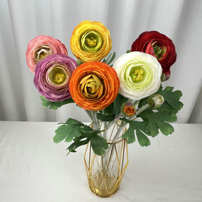 قیمت خوب پارچه خرابه ای با 2 سر، گلدان شبیه سازی گل لوتس، تزئینات عروسی، تزئینات خانگی، گل های مصنوعی، راهنمای جاده های روستایی، تزئینات آرایش گل، گل های جعلی آنلاین