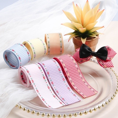 قیمت خوب روبان گلدوزی ژاکارد توری پلی استر برای لوازم جانبی موی پاپیون DIY، یقه لباس، سرآستین، تزئینات لبه شلوار آنلاین