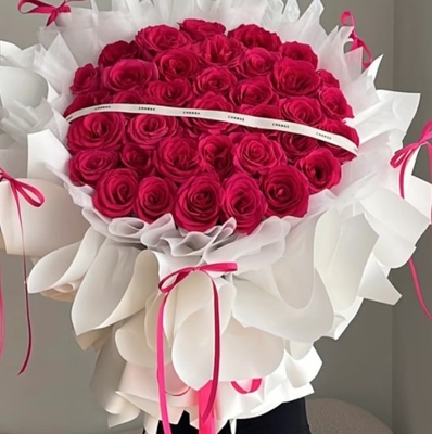 قیمت خوب کاغذ بسته بندی بوکت گل ضد آب کوچک 8 میکروونی ضخیم رنگ جامد رنگ ماتی، کاغذ تک رنگ Ouya کاغذ هدیه گل هنر آنلاین