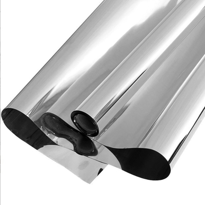 قیمت خوب کاغذ بسته بندی گل آینه نقره ای، کاغذ سطح آینه بازتاب دهنده، فیلم قلع PVC، بسته بندی خلاق هنر گل های موج آب آنلاین