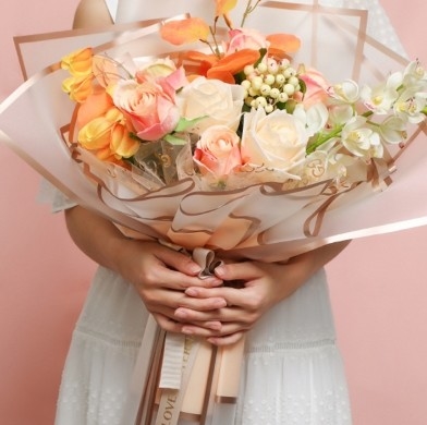 قیمت خوب ۳۰ تا ۴۵ روز زمان ارسال برای فضا میلان دوبل پنوم پنوه گل بسته بندی گل کاغذ ۵۶*۵۶ سانتی متر آنلاین