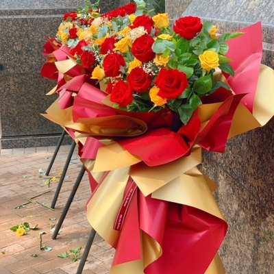 قیمت خوب کاغذ بسته بندی گل عمده فروشی، کاغذ ضد آب دو رنگ ضخیم شده، گل هنر باز کردن سبد گل و کاغذ بوکت، کاغذ گل هنر دو رنگ آنلاین