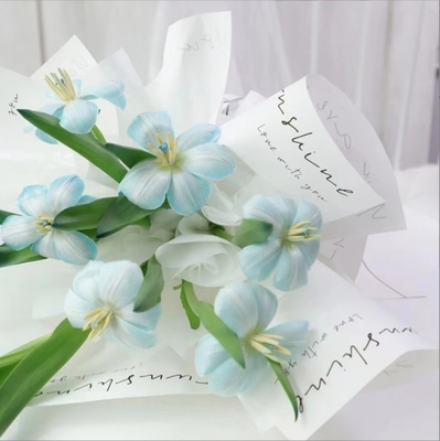 قیمت خوب عمده فروشی کاغذ های مینیمالیستی، مواد کاغذی بسته بندی گل ضد آب سبک InS برای هنر گل روز ولنتاین و بسته بندی گلدان در گل فروشی ها آنلاین