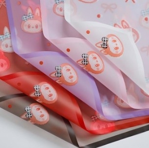 قیمت خوب لابوبو Magic Edge Mist Paper Love Bow Flower کاغذ بسته بندی گل آنلاین