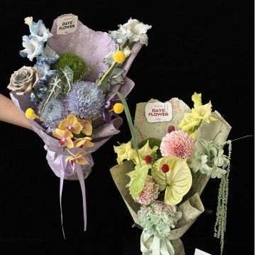 قیمت خوب پروانه بامبو سبک باستانی DIY گل آرایی کاغذ بسته بندی گل آنلاین